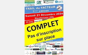 Trail du Facteur 2024