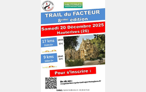 Résultats -Trail du Facteur 2025
